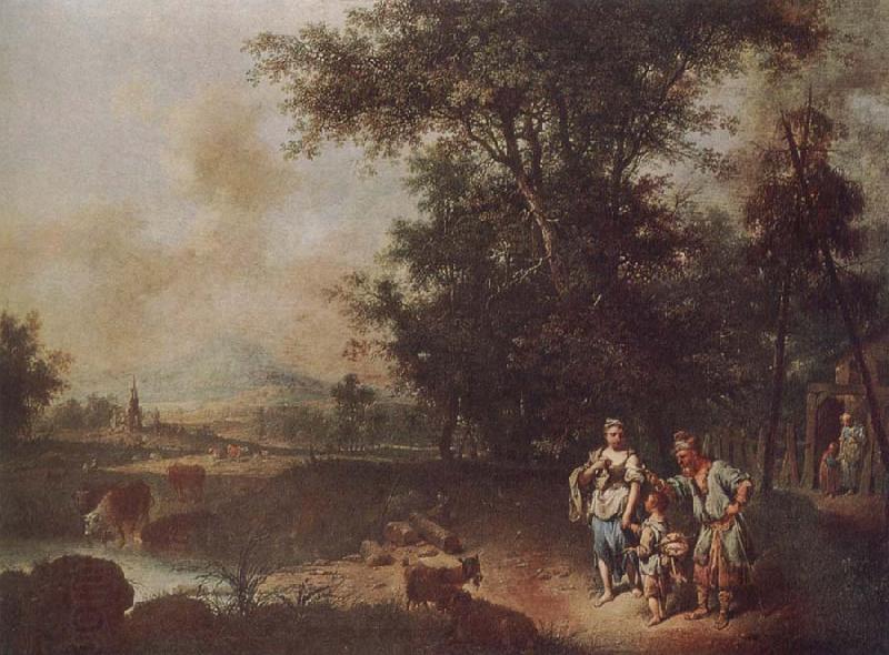 Johann Conrad Seekatz The Repudiation of Hagar China oil painting art